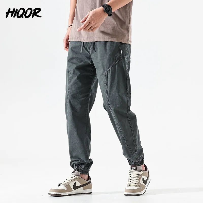 Men's Summer Cargo Pants Casual Cotton Long Pant ( Pack of 2 )