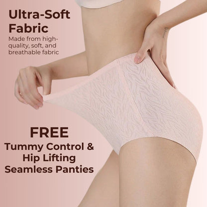 Waist Reduction Everyday Shapewear- Made for Indian Women Body types- Pack Of 2 With FREE High Waist seamless Underwear