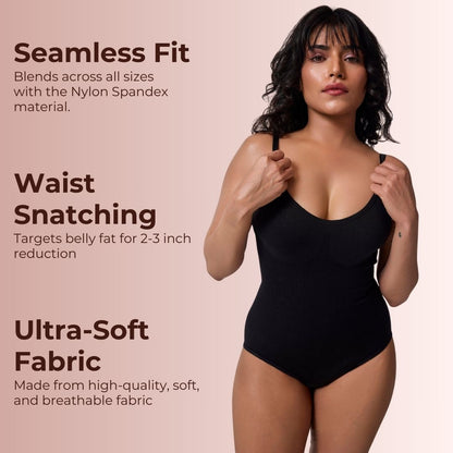 Intense Snatched Full Body Shapewear With FREE High Waist seamless Underwear and 30 Day Diet Program eBook