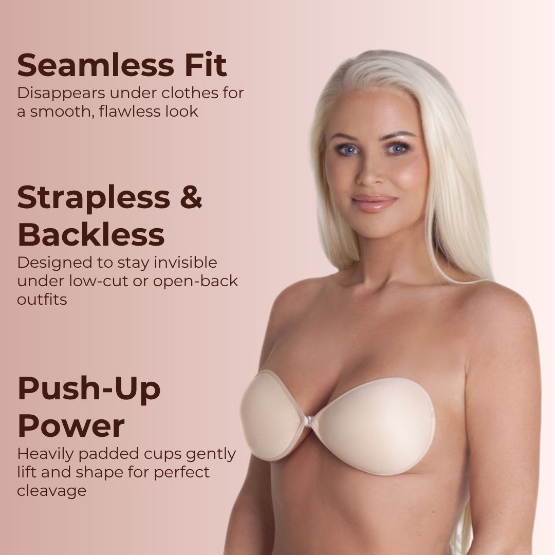 Adhesive Strapless Bra