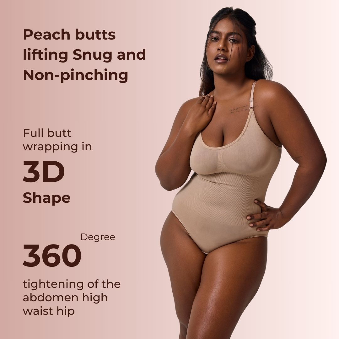 Intense Snatched Full Body Shapewear With FREE High Waist seamless Underwear and 30 Day Diet Program eBook