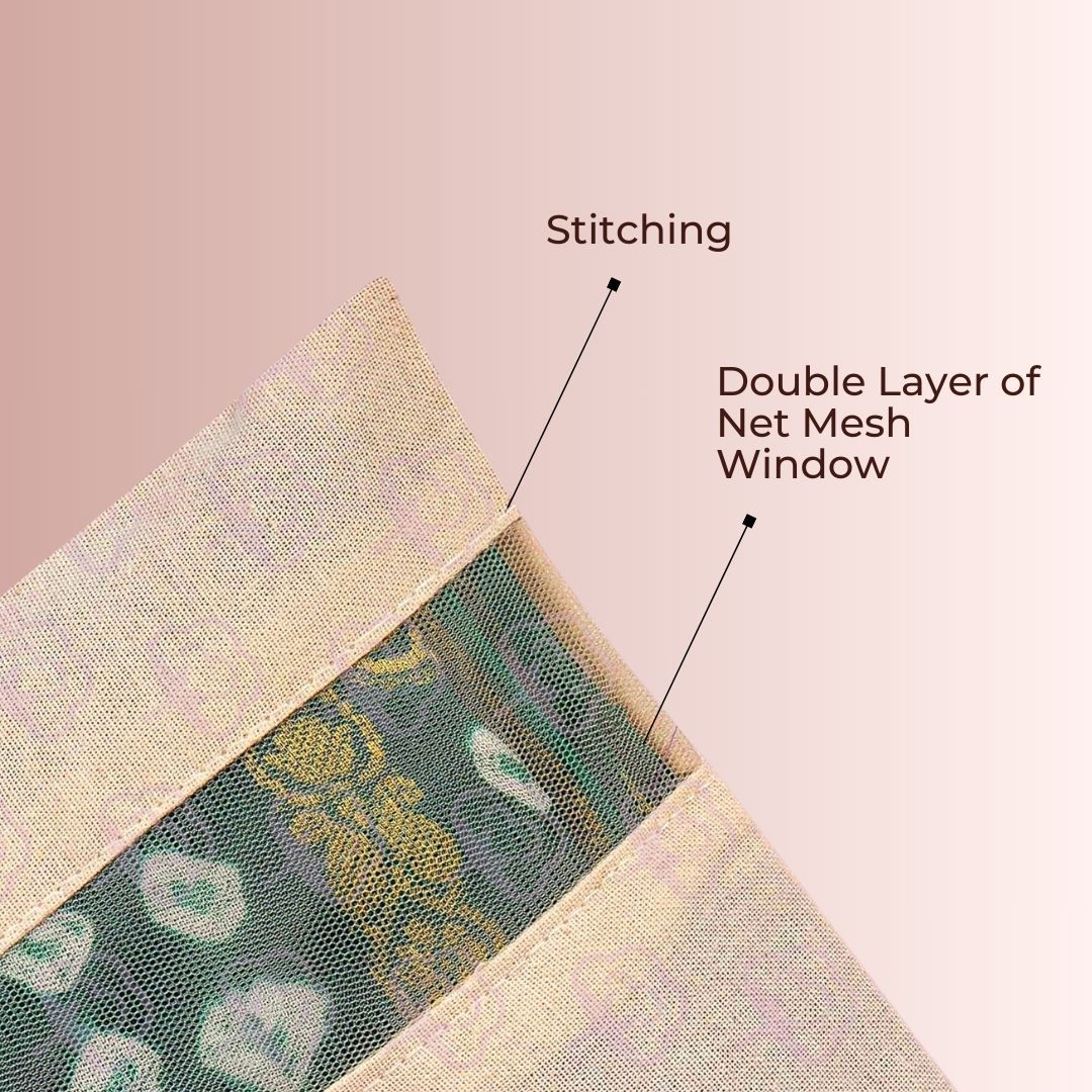 Premium Cotton Saree Covers Wth Zip