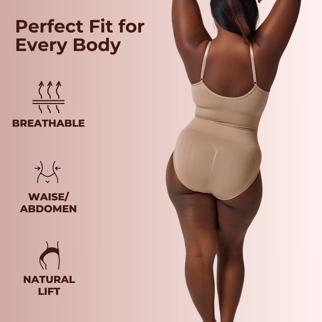 Intense Snatched Full Body Shapewear With FREE High Waist seamless Underwear and 30 Day Diet Program eBook