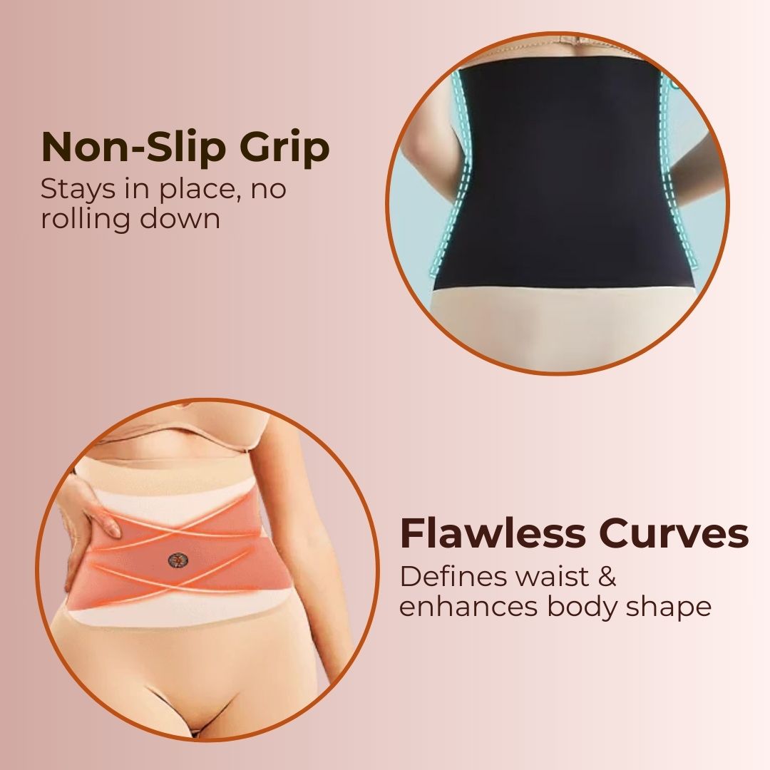 Women's Seamless Tummy Control Waist Shaper Belt