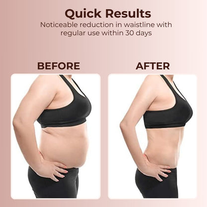 Shapeu Sweat belt for tummy reduction in 30 days with free diet E- book