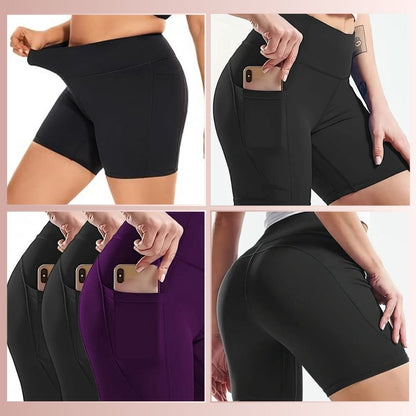 Women Cotton Short With Pocket Pack of 3