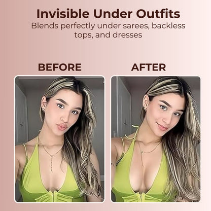 Reuseable Adhesive Strapless Bra Inserts - Pack of 2