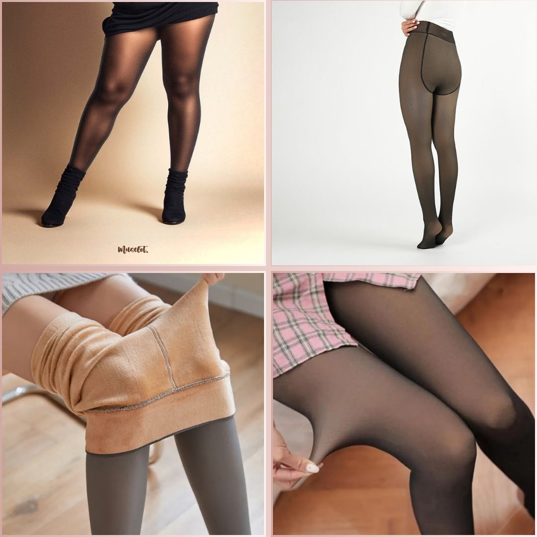 Pantyhose Winter Imported Fur Stockings