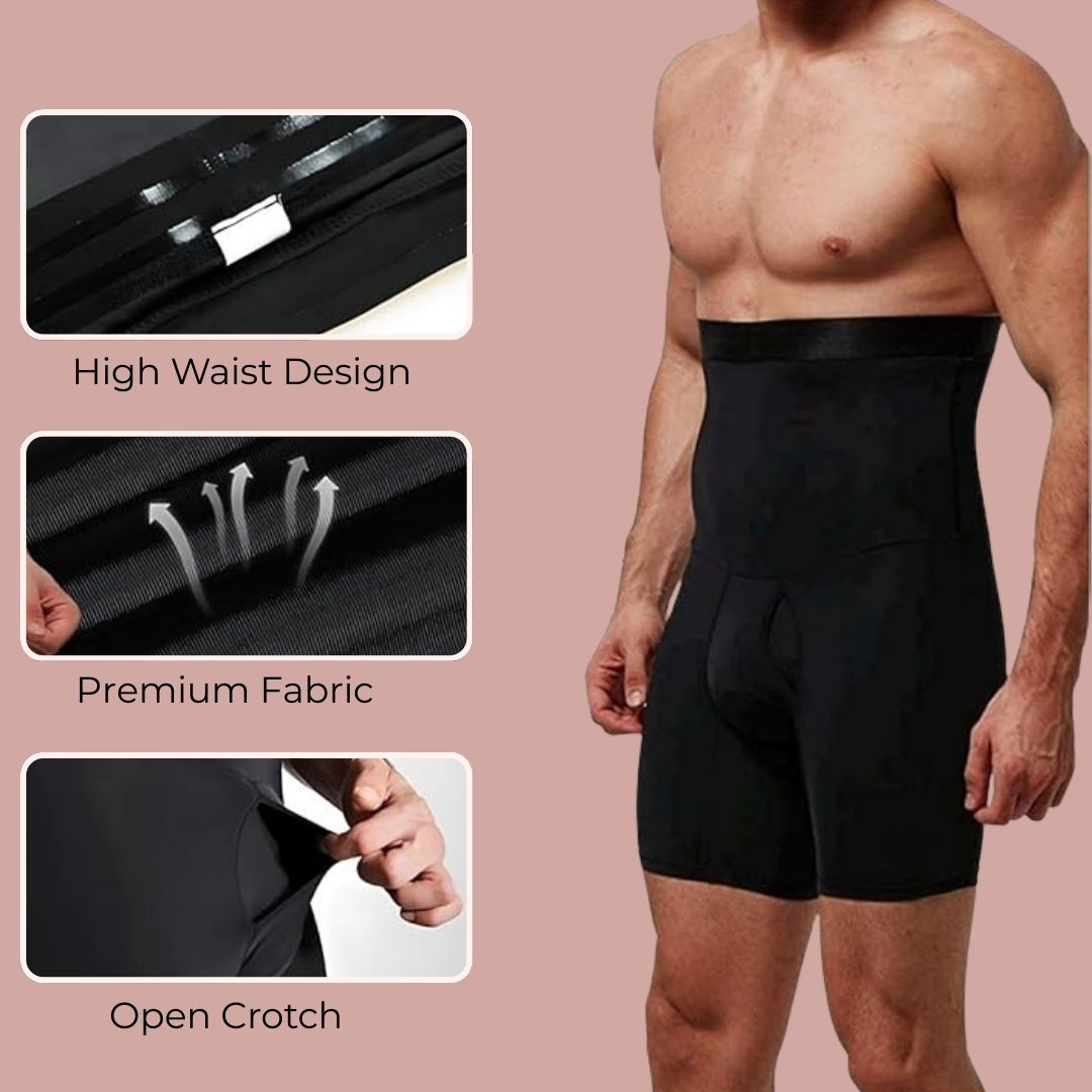 Compression Shorts For Men With FREE 30 Day Diet Chart eBook