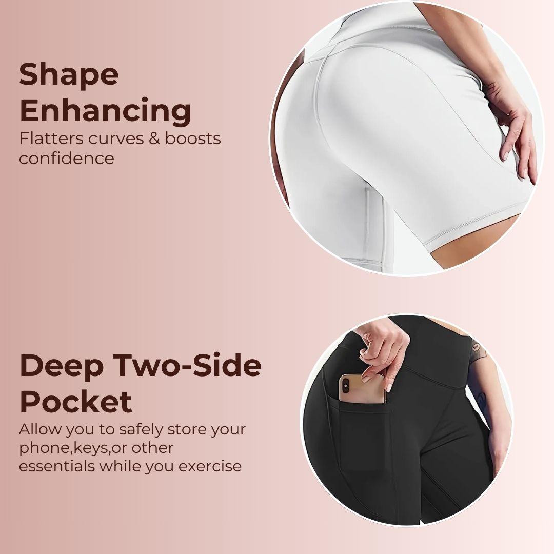 Women Cotton Short With Pocket Pack of 3